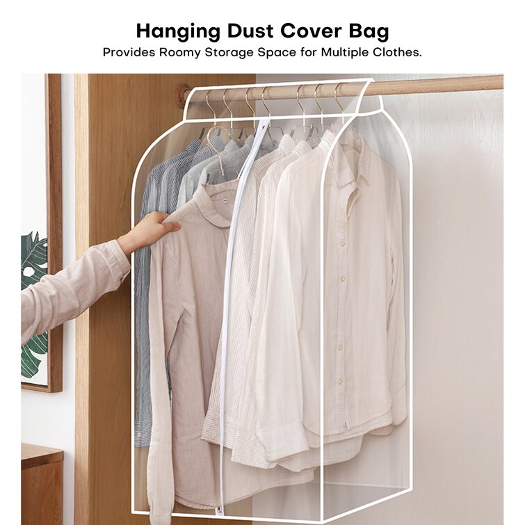 Plastic cover discount for clothing rack